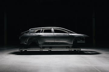 FF 91首台白车身完成 汉福德工厂已启动整车组装