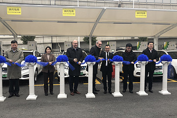 ABB支持BP以及66快充建立BP国内首个电动汽车直流快充示范站