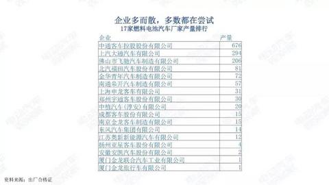 氢燃料电池汽车季度观察：过渡期产量登顶，空档期潜伏观望