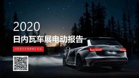 31页PPT：2020日内瓦车展电动报告