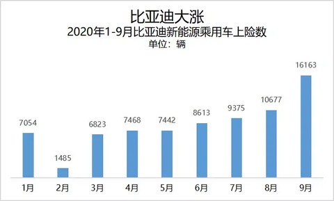 五菱再超特斯拉夺冠，“汉”助比亚迪满血复活