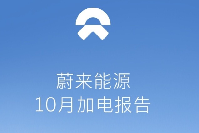 蔚来10月换电站增至2621座，高速网络升级“7纵9横12大城市群”