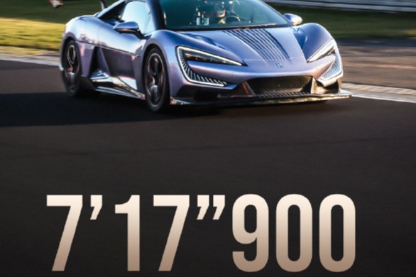 比亚迪仰望U9纽北测试成绩出炉：7分17秒900，创中国超跑新纪录