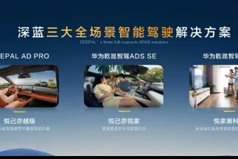 深蓝汽车发布三套智驾解决方案，深蓝L07、S05升级智驾版，S09亮相