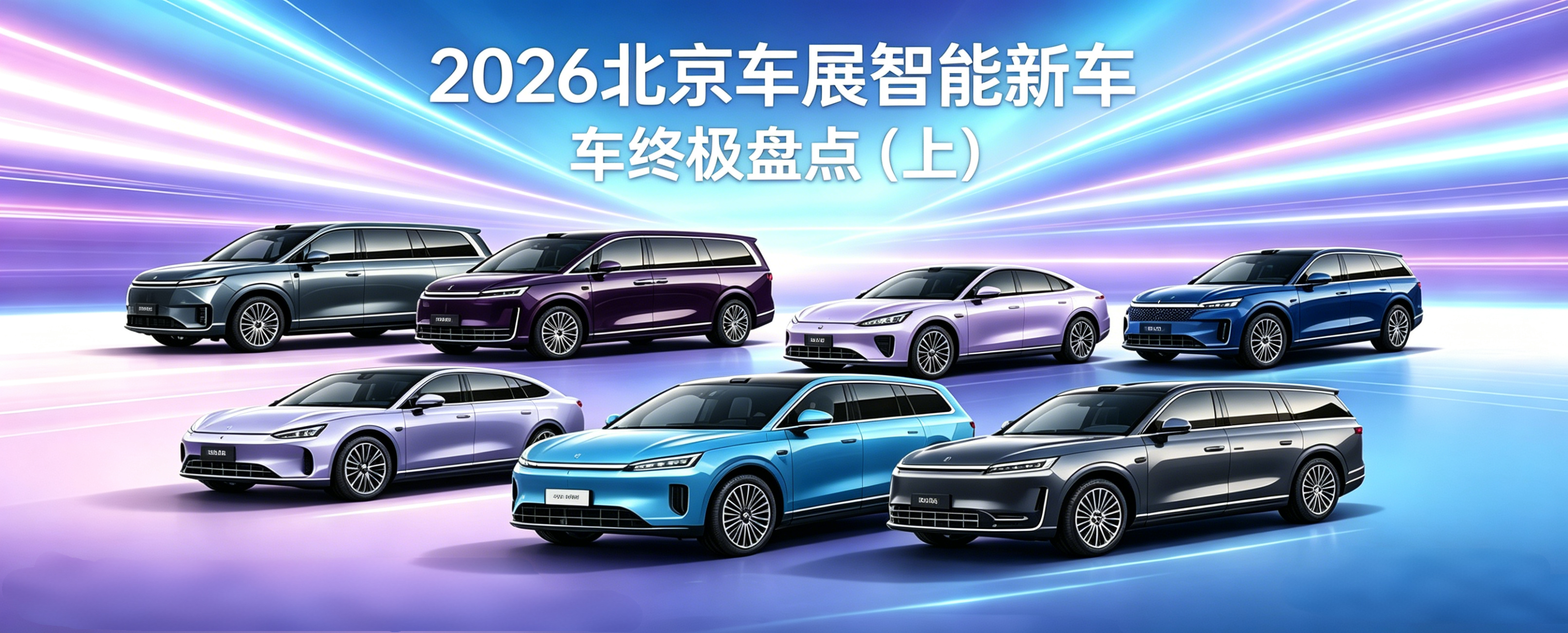 2026北京车展智能新车终极前瞻（上）：算力3000TOPS、华为896线激光雷达下放23万级，智舱全上黑科技/大模型！