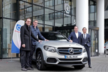 奔驰GLC F-CELL国内首发，插电混动氢燃料电池车，你有见过吗？