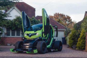 微型車沒顏值？這款雷諾Twizy改裝的“F1”，你感覺如何？