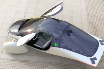 續(xù)航1600km，國外這款純電汽車有太陽就能跑！