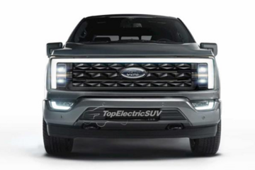 福特F-150推出純電版本，外觀依舊霸氣，續(xù)航或為300英里