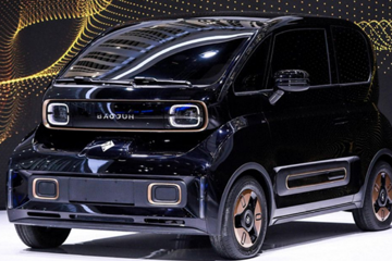 新宝骏KiWi EV亮相上海车展，最大续航或305km