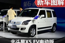 售价低廉的物流电动车 实拍北斗星X5 EV