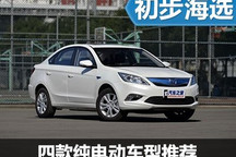 电流翻涌而来 四款纯电动车型海选推荐