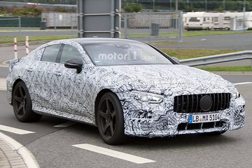 梅赛德斯2019年出混动车型 AMG GT四门版车型效果图