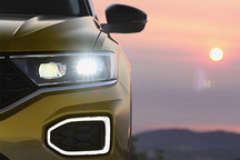 未来还有望推出新能源版本 大众T-ROC实车细节预告图