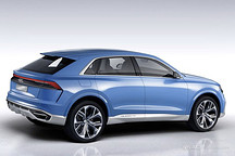 动感的奥迪Q8现身国内 离上市不是太远了