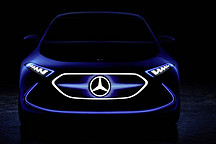 奔驰EQA概念车预告图 法兰克福车展亮相