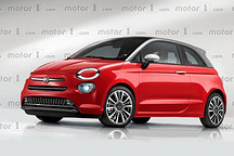 将采用弱混合动力 全新菲亚特500渲染图曝光