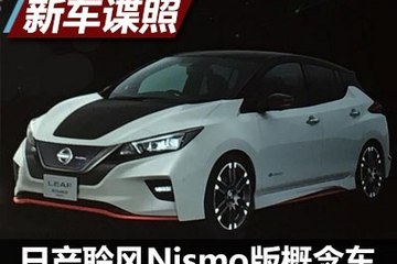 换上运动装 日产聆风Nismo概念车谍照