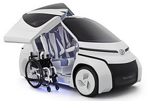 定位为微型车 丰田CONCEPT-爱i Ride概念车官图发布