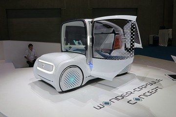 未来将投身共享汽车领域 丰田车体全新概念车亮相东京车展
