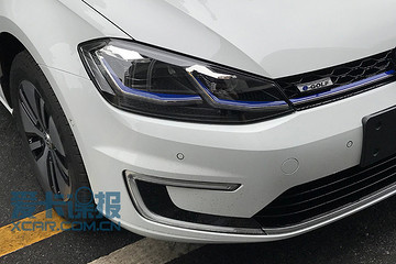 与现款相差无几 2017广州车展e-Golf提前看