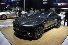 阿斯顿·马丁DBX亮相广州 将推混动及纯电版