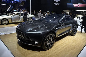 阿斯顿·马丁DBX亮相广州 将推混动及纯电版