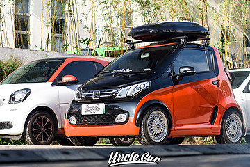 谁说新能源不能玩改装？看看这辆电动车众泰E200轻改案