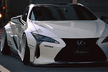 混動也能玩改裝？LC500h寬體套件東京現身