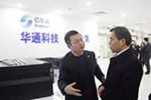 北汽集团总经理、福田汽车董事长张夕勇一行调研亿华通