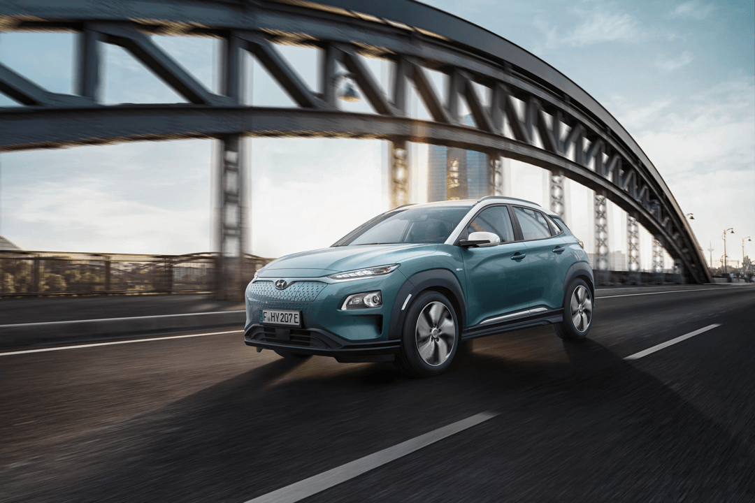 Опубликовано официальное изображение Hyundai KONA EV, запас хода на электротяге до 470 километров