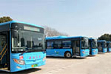 南京溧水：16輛新能源公交車上路“開跑”
