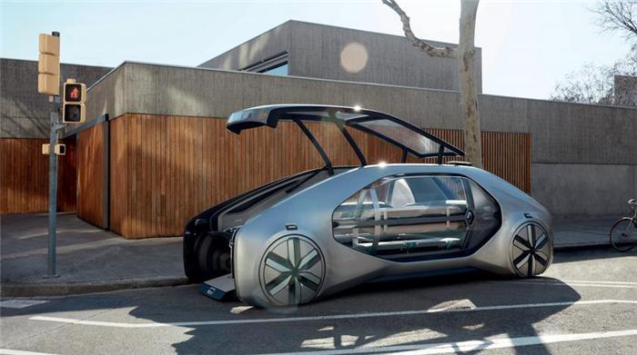 Renault представила концепт автономного электрического автомобиля 4-го уровня EZ-GO