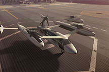 Uber展示飛行汽車原型 空中出租車還是大號無人機？
