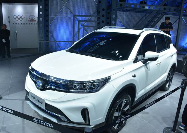 Под названием ix4 компания Toyota выйдет на рынок новых энергетических автомобилей Китая под именем GAC.