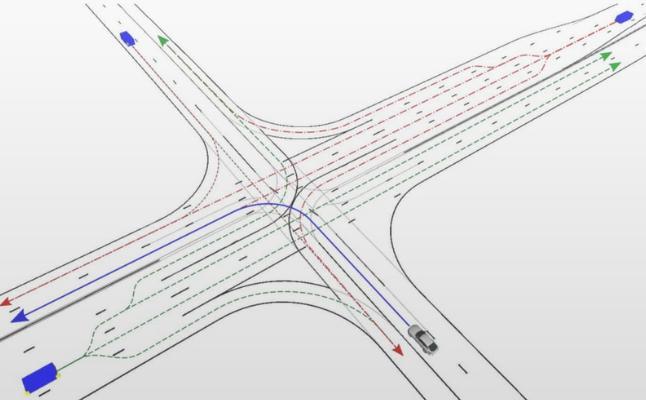 Искусственный интеллект планирует маршруты движения или обеспечивает безбарьерный доступ на перекрестках.