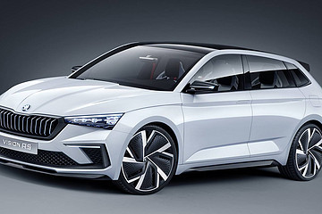 新能源小鋼炮斯柯達(dá) Vision RS 概念車(chē)亮相