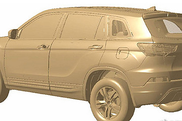 博郡汽车首款车型专利图曝光 定位5座纯电动SUV