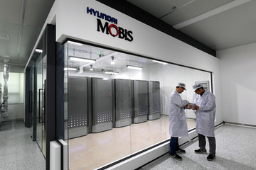 现代摩比斯用5个氢燃料电动车电池模块 构建无污染发电系统