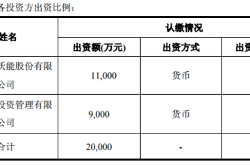 坚瑞沃能拟与江苏华控投2亿元设电池合资公司