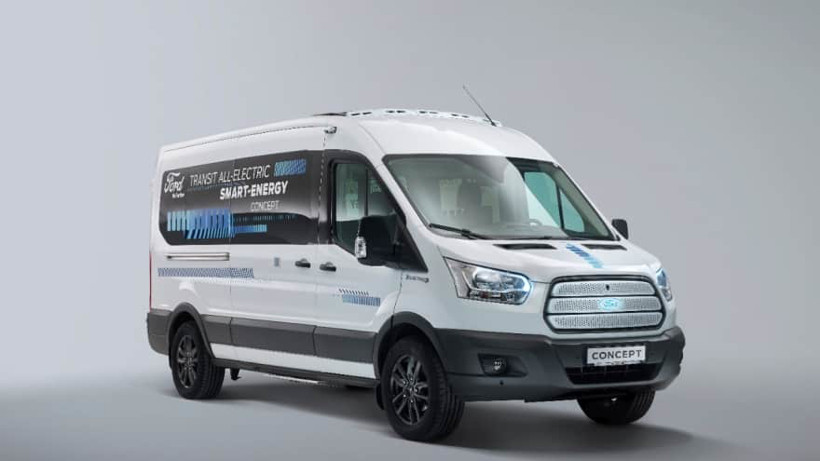 Ford выпускает концепт-кар Transit с умной энергетикой, обеспечивающий максимальную энергоэффективность и дальность полета