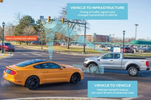 福特C-V2X技術創新 使用不同無線技術的道路使用者可互相通信