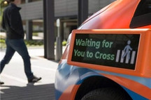 苹果旗下公司推自动驾驶车外部通信面板