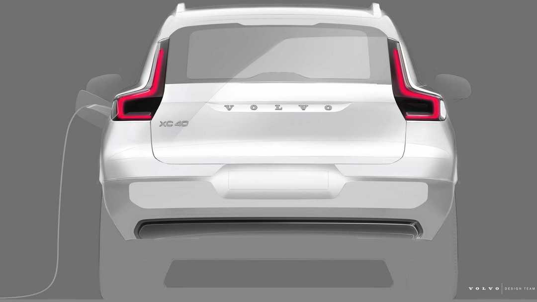 沃爾沃首款純電動(dòng)車型 純電動(dòng)版XC40預(yù)告圖發(fā)布