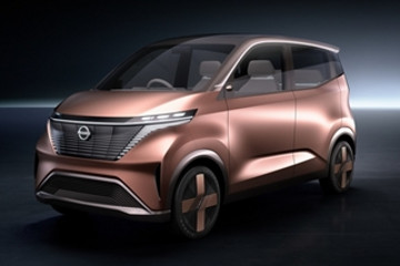 日产汽车发布IMk纯电动概念车 融合风尚设计与“日产智行”