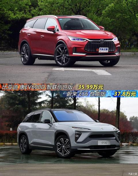 比亚迪 唐新能源 2019款 EV600D 四驱智联创世版