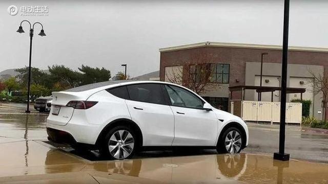 造型頗為靈動(dòng) 特斯拉Model Y實(shí)車曝光