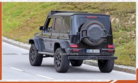 全新G级4×42谍照曝光 野性十足 全新G级4×42谍照曝光 野性十足