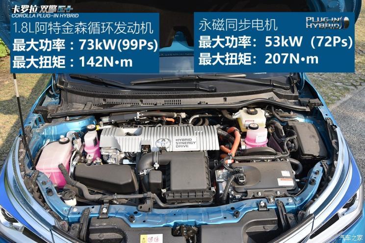 一汽豐田 卡羅拉雙擎E+ 2019款 1.8L 旗艦版