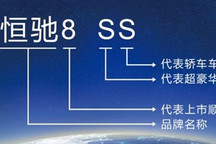 恒大汽车发布恒驰系列命名规则：“恒驰+数字+两个英文字母”
